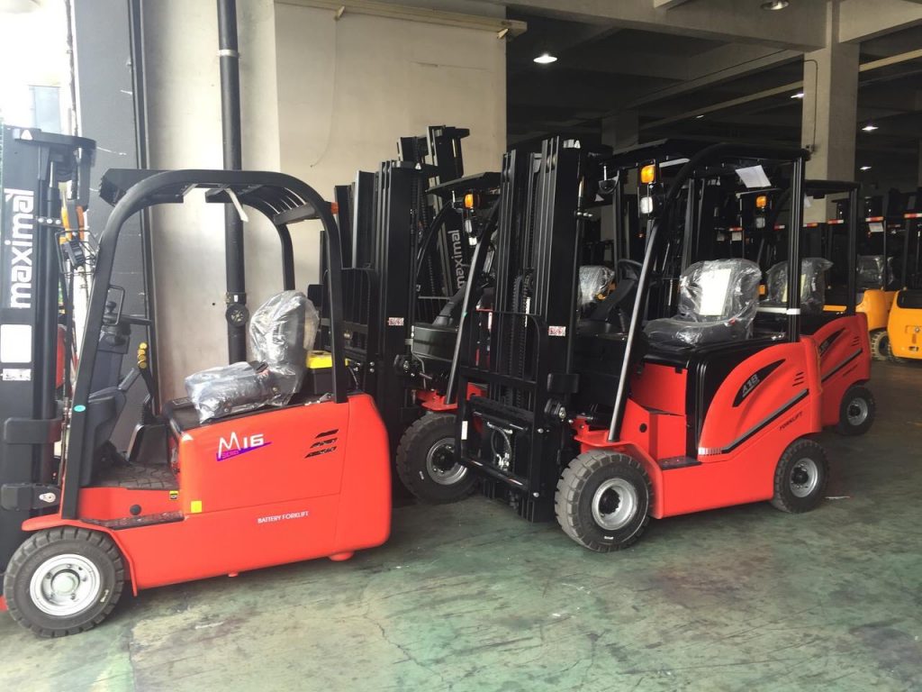 battery forklift truck produced by Hyster-Yale Inc.